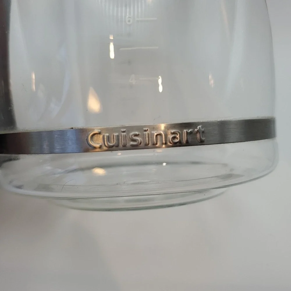 Cuisinart 12-Cup Glass Coffee Carafe Pot Replacement - Black 1518FT
